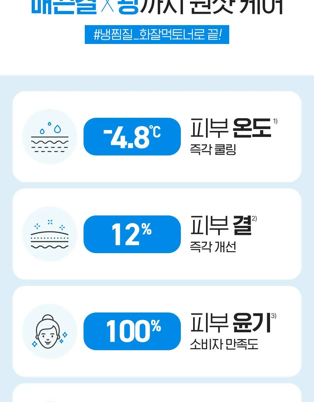 [쿨링결광토너] 빌리프 아쿠아 밤 프로즌 토너 300ml 기획 (+토너 50ml, 크림 9ml 증정) 상세페이지 9